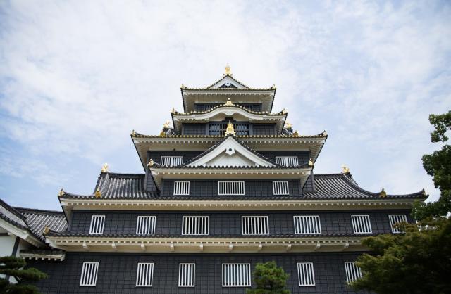 岡山城の写真1