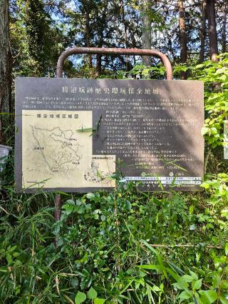 勝沼城の登城記録(マナたけるなさん)