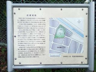 成瀬城の登城記録(けいいちさん)