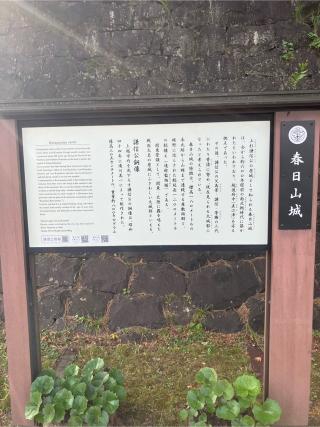 春日山城の登城記録(監督さん)