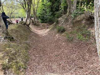 玄蕃尾城の登城記録(清正さん)