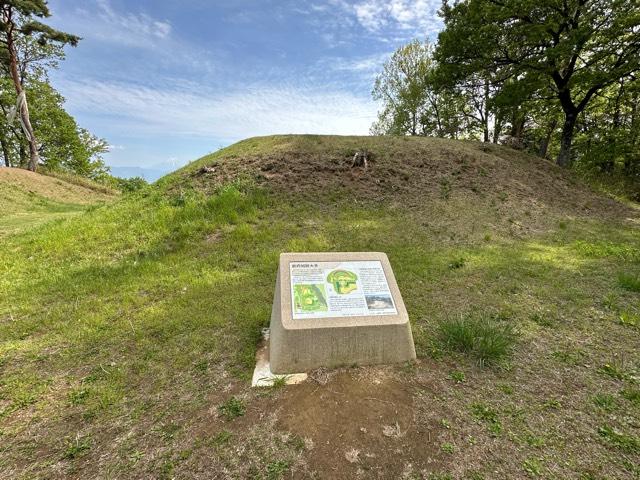 山梨県韮崎市中田町中條字城山 新府城の写真8