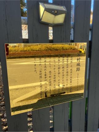 谷村城の登城記録(監督さん)