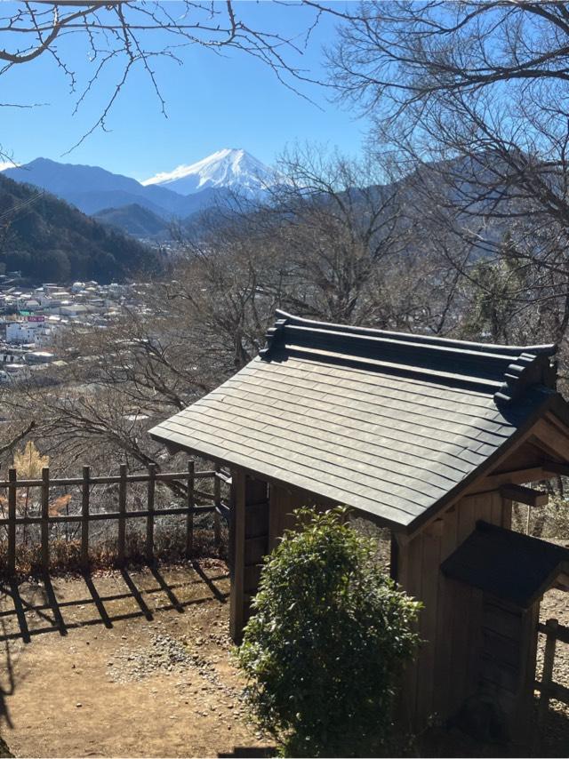 岩殿山城の登城記録(監督さん)