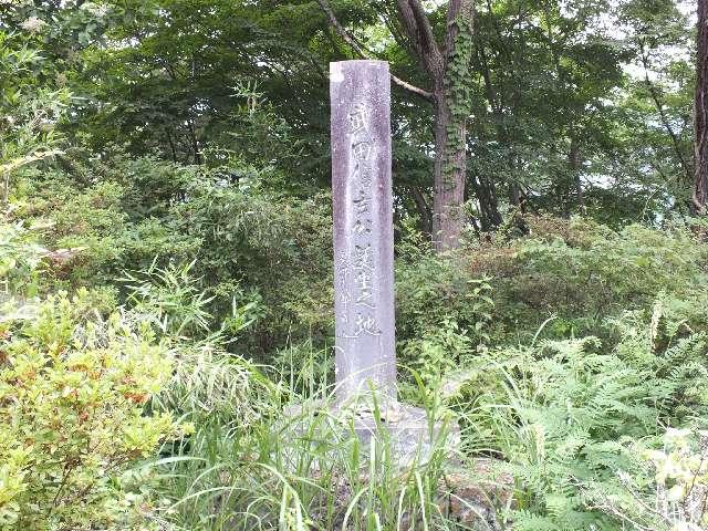 山梨県甲府市上積翠寺町 要害山城の写真2