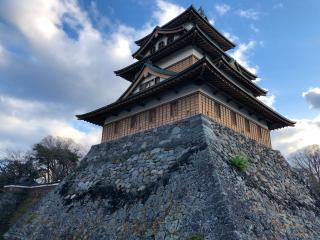 高島城の登城記録(名古屋 山三郎さん)