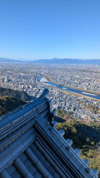 岐阜城（美濃國井之口の山館、稲葉山城、金華山城、井口城）の登城記録(ぎゅ～さん)