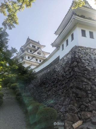 郡上八幡城の登城記録(千　百万さん)