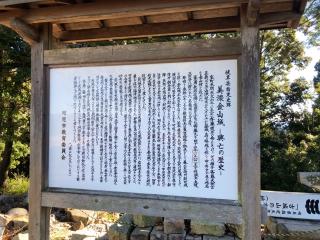 美濃金山城の登城記録(名古屋 山三郎さん)