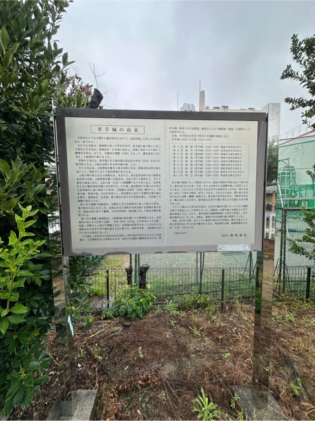 岐阜県岐阜市正法寺町３３ 川手城（革手城）の写真2