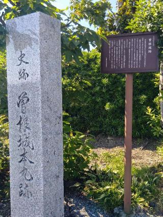 曽根城の登城記録(生涯足軽さん)