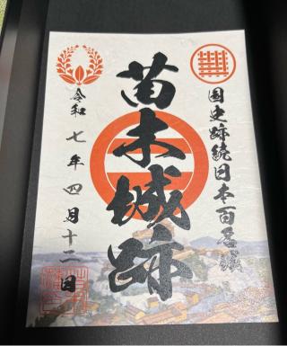 苗木城の登城記録(kenjiさん)