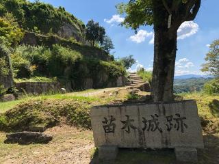 苗木城の登城記録(名古屋 山三郎さん)