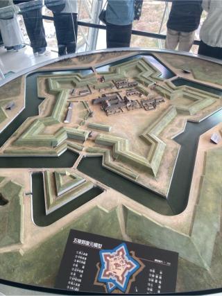 五稜郭の登城記録(ルナくんさん)
