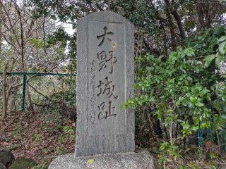 大野城（宮山城）の登城記録(おーよさん)