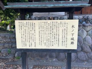 木ノ下城の登城記録(きくちゃんさん)