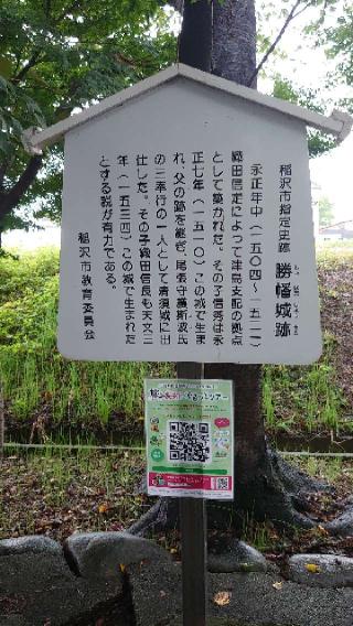 勝幡城の登城記録(鷹さん)