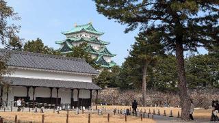 名古屋城（金鯱城）の登城記録(さきさん)