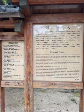 岡崎城（龍城）の登城記録(無極さん)