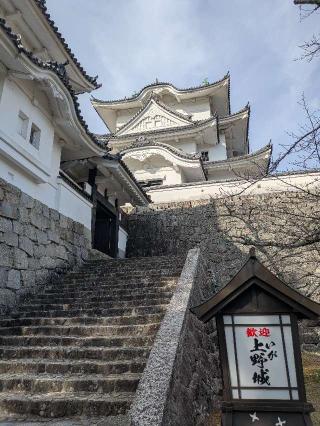 伊賀上野城の登城記録(ポッキーさん)