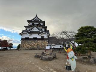 彦根城（金亀城）の登城記録(くま武将さん)