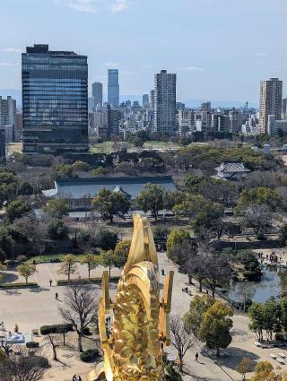 大坂城（大阪城・錦城・金城）の登城記録(たくあんさん)