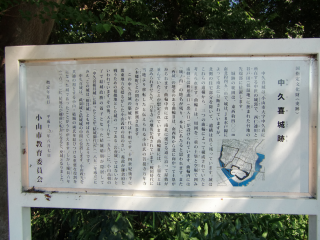 中久喜城の登城記録(dougenさん)