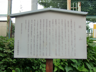 中野城山居館（中野陣）の登城記録(dougenさん)