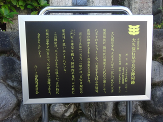 大久保長安陣屋（石見屋敷・八王子陣屋）の登城記録(dougenさん)