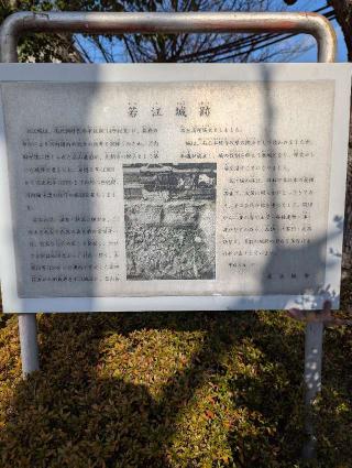 若江城の登城記録(はしおさん)