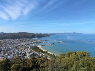 洲本城の登城記録(名古屋 山三郎さん)