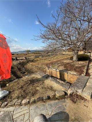 備中高松城の登城記録(清正さん)