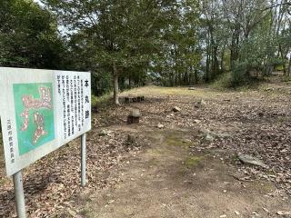 新高山城の登城記録(名古屋 山三郎さん)