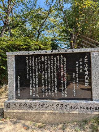 三原城の登城記録(はしおさん)