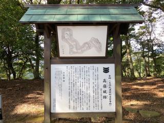 高嶺城の登城記録(名古屋 山三郎さん)