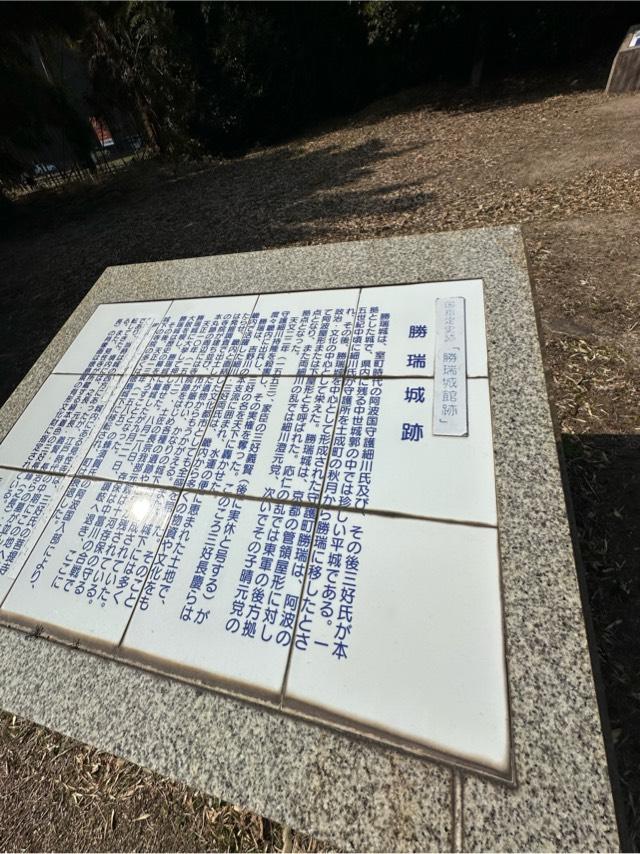 徳島県板野郡藍住町勝瑞東勝地 勝瑞城の写真3