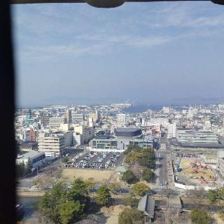 丸亀城の登城記録(くるみかなさん)