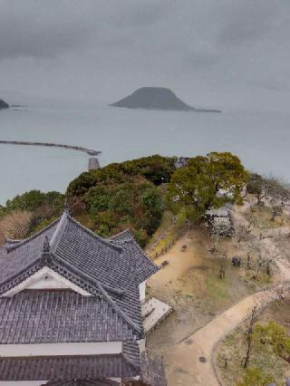 唐津城の登城記録(ゴン太さん)