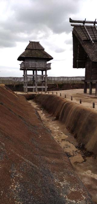 吉野ヶ里遺跡の登城記録(あっきーさん)