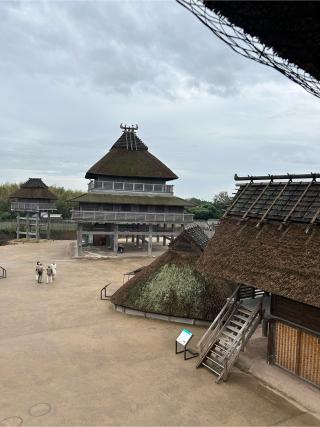 吉野ヶ里遺跡の登城記録(ヒロヨンさん)