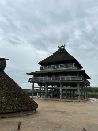 吉野ヶ里遺跡の登城記録(ヒロヨンさん)