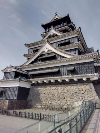 熊本城の登城記録(ゴン太さん)