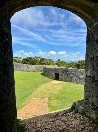 座喜味城の登城記録(まるまるさん)