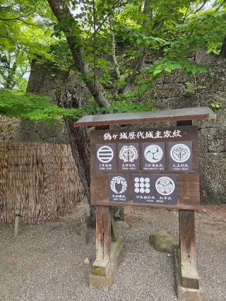 会津若松城(鶴ヶ城)の登城記録(jinさん)