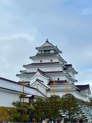 会津若松城（鶴ヶ城）の登城記録(まるまるさん)
