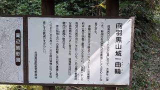 向羽黒山城の登城記録(ニャン川さん)