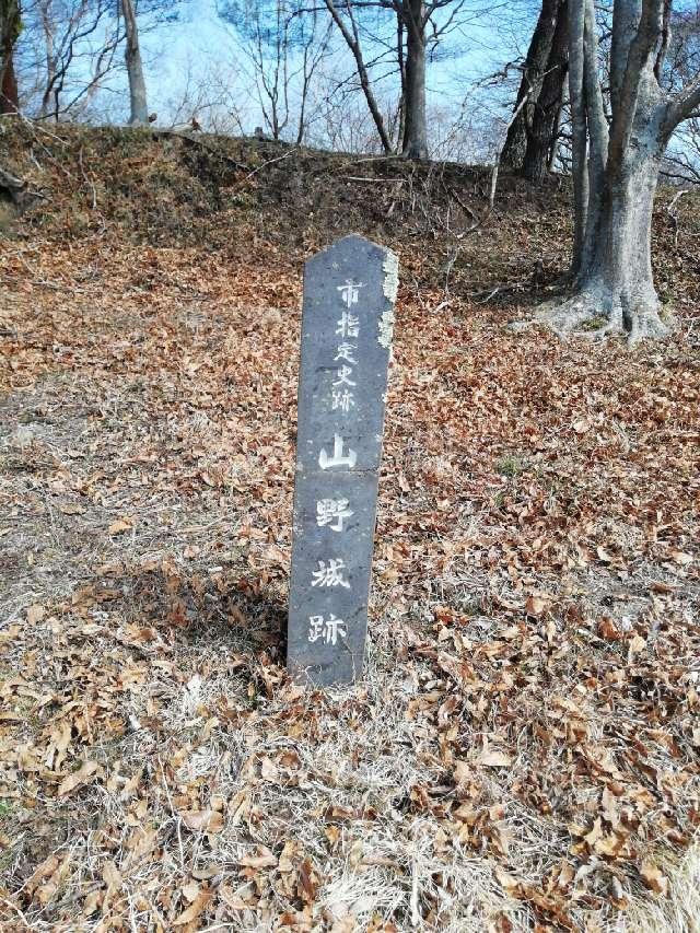 山野城（朽網城）の写真1