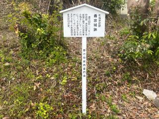 香宗城の登城記録(テッチンさん)