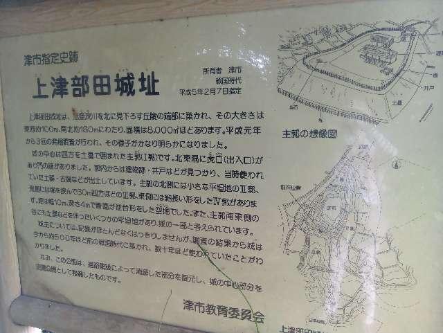 上津部田城の写真1