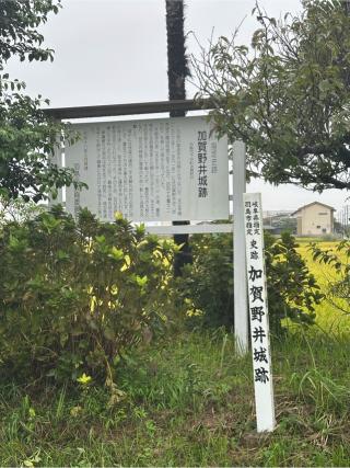 加賀野井城の登城記録(清正さん)